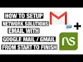 Network Solutions Email Setup Email Client Setup POP3 Gmail Webmail Settings That Work 2022