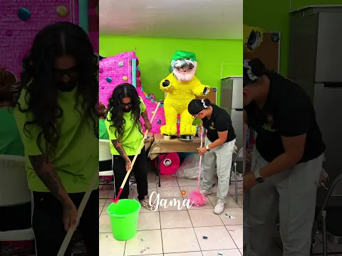 🤕Trabajando con los recursos que te da la empresa🥹 #piñatasgama #humor #piñatas #comedia #trend