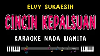 cincin kepalsuan karaoke nada wanita elvy sukaesih 