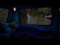 Download Lagu HEAVY RAIN and THUNDER  Sounds for Sleeping In a comfortable car | Relaxation and Sleep | Calming