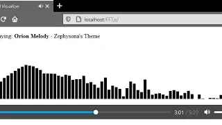 JavaScript Sound Visualizer Source Code