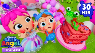 La fête d'anniversaire de Léa | Comptines avec Léa | Little Angel Français