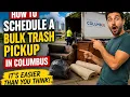 How to schedule a bulk trash pickup in Columbus