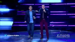 ايه ده بقى   حكيم ومحمد شاهين دندنها
