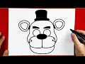 How to Draw Freddy - Five Nights at Freddy s Help Wanted 2 FNAF