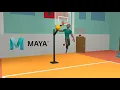 Basketball - 3D Animation David Rig