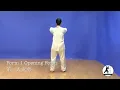 Yang-Style 24 Form • Back View Demonstration | 吳阿敏背向示範楊式24式太極拳