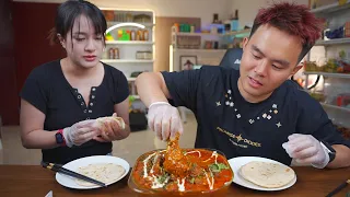 小翔哥想吃成吉思鸡了！