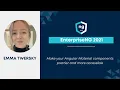 Take your Angular Material components prettier and accessible Emma Twersky EnterpriseNG 2021