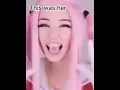 Belle Delphine then vs now credit to belle delphinefanuwu