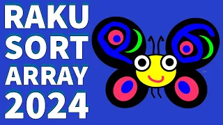 Raku Programming Tutorial Sort Array Example 2024