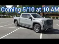 Coming at 10AM - Top 10 Features of the 2025 GMC Sierra 1500 Ultimate Diesel Denali