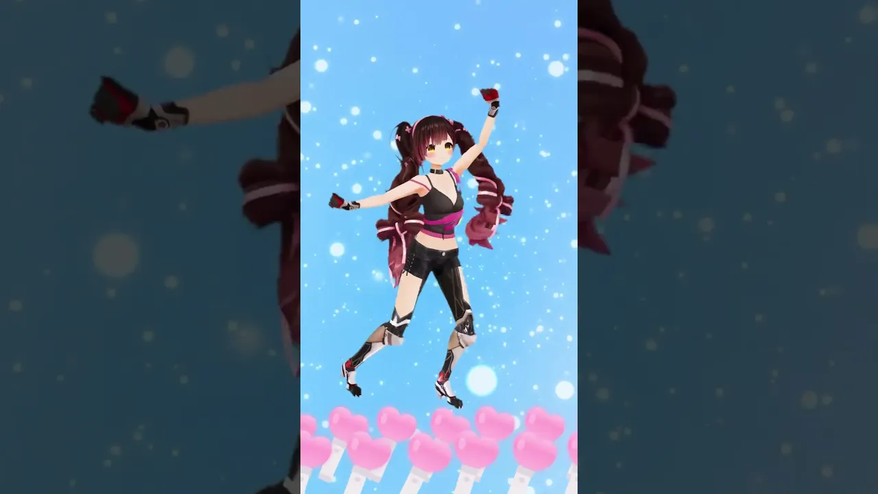 ﾏｯﾁｮ!!ﾏｯﾁｮ!!ノー筋肉！ノーライフ！ラミィズバリバリワークアウトを踊ってみた⛄️#shorts #雪花ラミィ #ロボ子さん #ホロライブ
