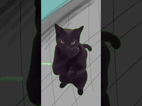 Cat clapping meme #shorts