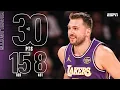 Luka Doncic flirts with a triple-double going off for 30 PTS 15 REB 8 AST at MSG NBA on ESPN
