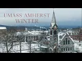 UMass Amherst Serene Winter Wonderland 4K