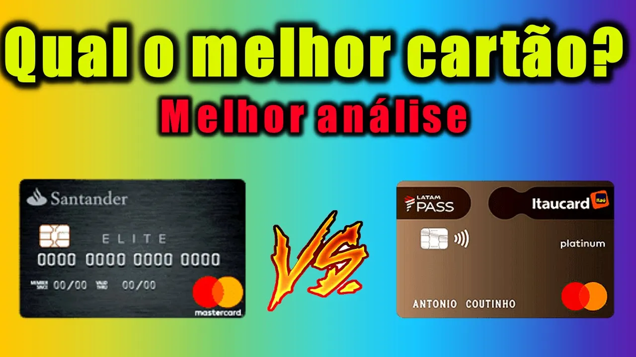 CARTÃO LATAM PASS OU CARTÃO SANTANDER QUAL É O MELHOR? MELHOR ANÁLISE DE CARTÕES DA INTERNET