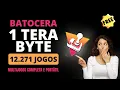 BATOCERA 1TB - Portable Multi-Game Console Pre-configured with 12 271 games Showcase and Config