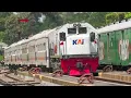 Download Lagu MOMEN 2 KALI PERSILANGAN KERETA API YANG TERJADI DI STASIUN GARUM