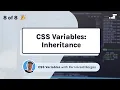 Inheritance in CSS variables CSS custom properties
