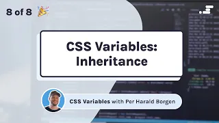 Inheritance in CSS variables CSS custom properties