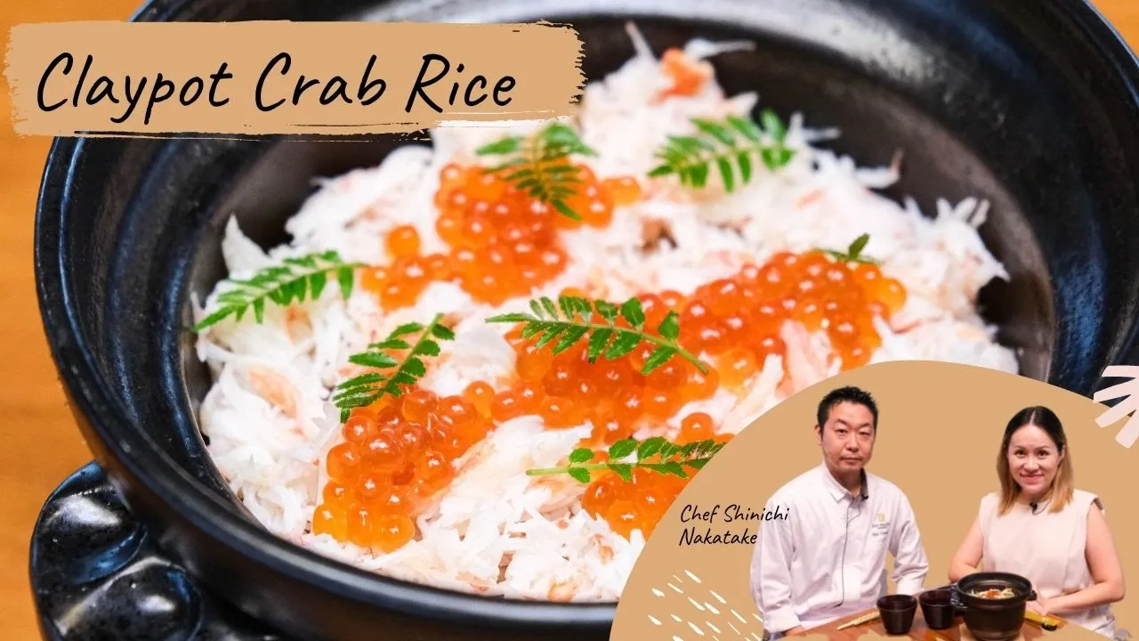 Limited Edition Claypot Crab Rice by Keyaki Japanese Restaurant