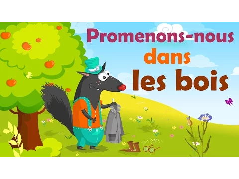 Download MP3 Promenons-nous dans les bois - Comptine avec gestes pour enfants et bébés (avec les paroles)