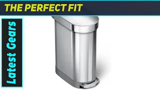 Best Slim Trash Can simplehuman 45L Hands-Free
