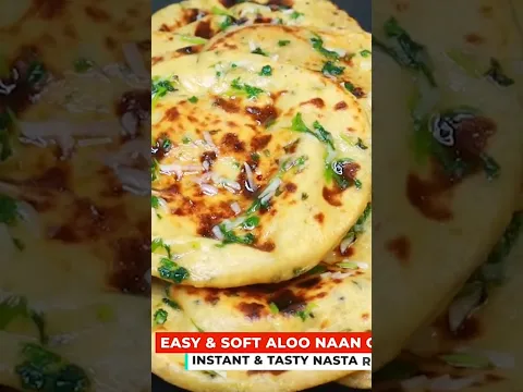 "Quick & Easy Aloo Naan Recipe | Tawa Style