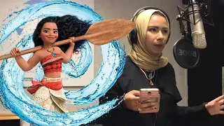 تخيل لما مخرجة دولاج فيلم موانا تدرب حد على شخصية موانا شوف الفيديو للاخر 