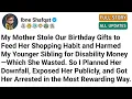 Download Lagu [Full Story] My Mother Stole Our Birthday Gifts to Feed Her Shopping Habit and Harmed My Younger...