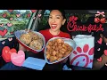 Chick-fil-a Valentine s Tray Mukbang NEW grilled spicy chicken sandwich
