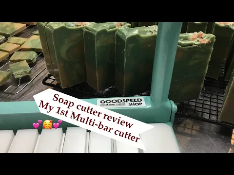 Download MP3 Unboxing My 1st Multi Bar Soap Cutter 🤩  Review for GOODSPEED shop | Ellen Ruth Soap