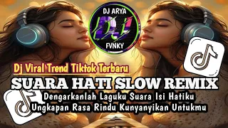 dj suara hati evie tamala dengarkanlah laguku suara isi hatiku viral slow remix terbaru