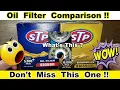 STP S10590 Oil Filter vs STP S10590XL Oil Filter Cut Open