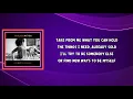 Norah Jones - Hurts To Be Alone (Lyrics)