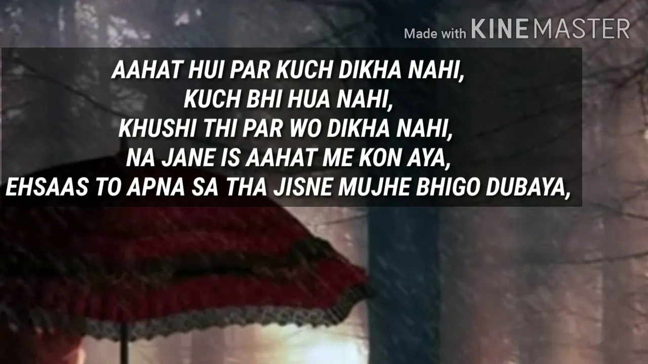 AAHAT HUI PAR KUCH DIKHA NAHI II BY SHWETA PANDEY