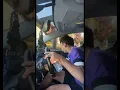 VOMITING IN THE CAR WHILE DRIVING