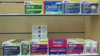 Wit rawal symptoms from allergy medication