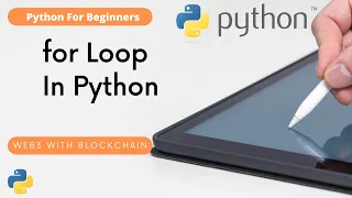 for Loop and range in Python in Hindi Python For Beginners Web3 With Blockchain