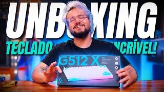 Esse é meu NOVO SETUP! - Logitech G G512 X