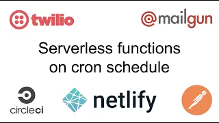 Serverless functions on cron schedule