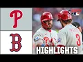 A new HR leader Philadelphia Phillies vs Boston Red Sox Full Game Highlights ESPN MLB