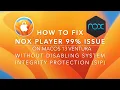 How to fix Nox 99 issue error on MacOS Ventura WITHOUT disabling System Integrity Protection SIP