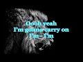 Martha Walsh - Carry On (Lyrics)