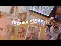 Download Lagu pov: you have a lot of orders to pack after a shop update ✧ a day in the life chatty co-working vlog