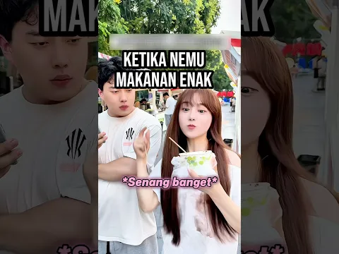 Reaksi cewek vs cowok pas nemu tempat makan enak