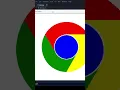 Draw a Chrome Logo chrome logo drawing using python Turtle