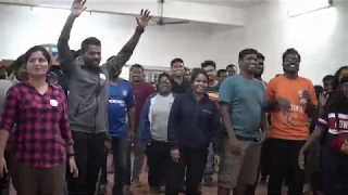 Still from a past alumni event video