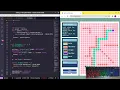 ASMR Programming - How to make a BFS Path Finder in HTML CSS and Javascript